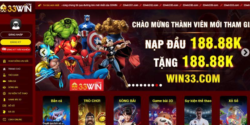 Tham gia ngay 33Win để trải nghiệm game phỏm tá lả