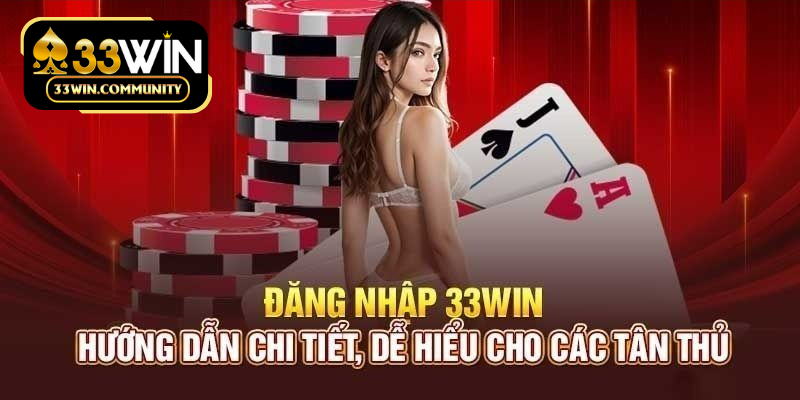 Hướng dẫn đăng nhập 33Win